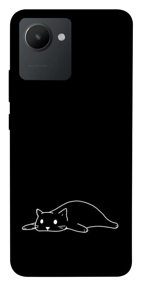 Чехол Lazy cat для Realme C30