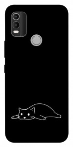 Чохол Lazy cat для Nokia C21 Plus