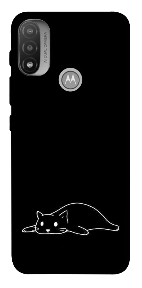Чехол Lazy cat для Motorola Moto E20
