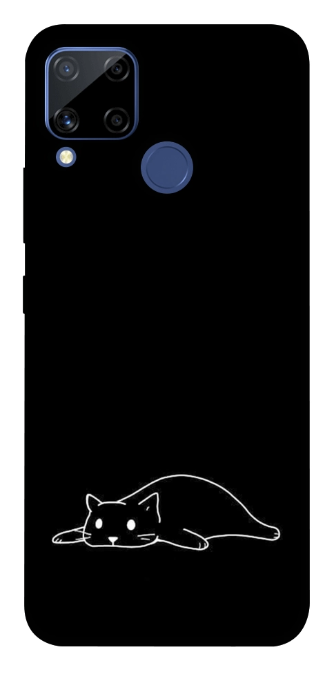 Чехол Lazy cat для Realme C15