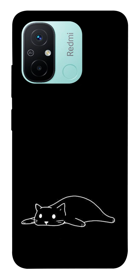 Чехол Lazy cat для Xiaomi Redmi 12C