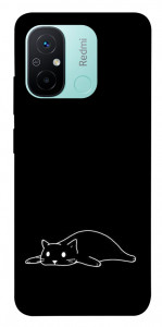 Чехол Lazy cat для Xiaomi Redmi 12C