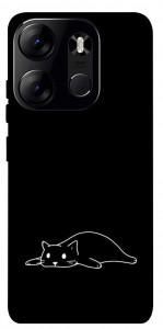 Чохол Lazy cat для Tecno Spark Go 2023