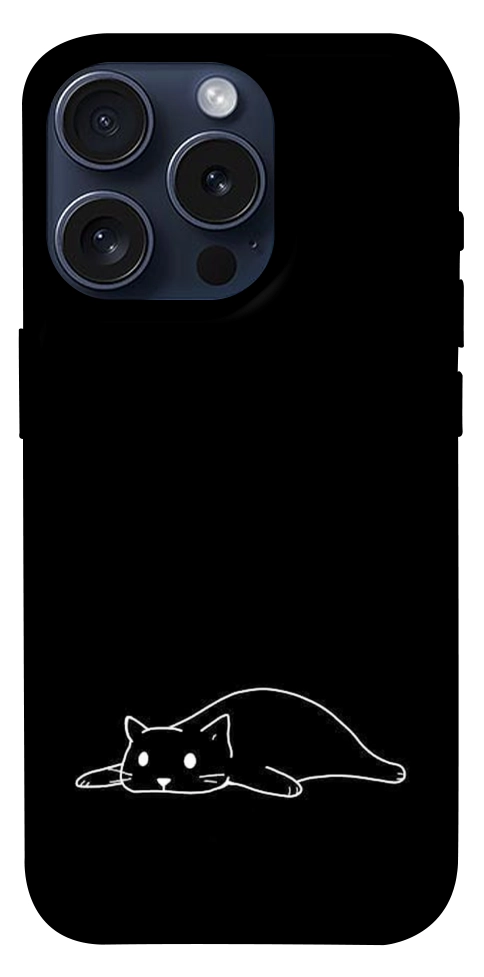 Чохол Lazy cat для iPhone 15 Pro