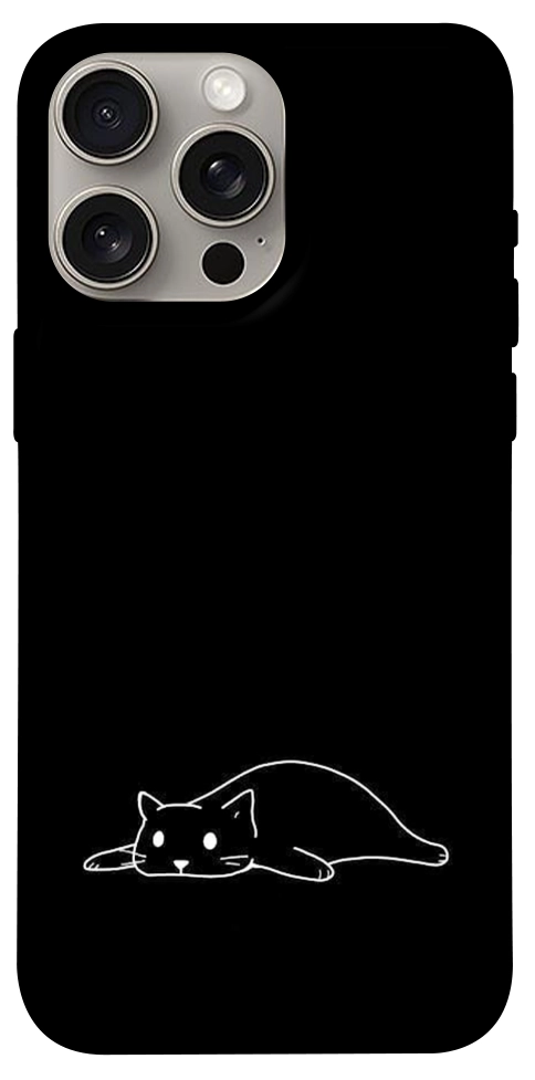 Чехол Lazy cat для iPhone 15 Pro Max