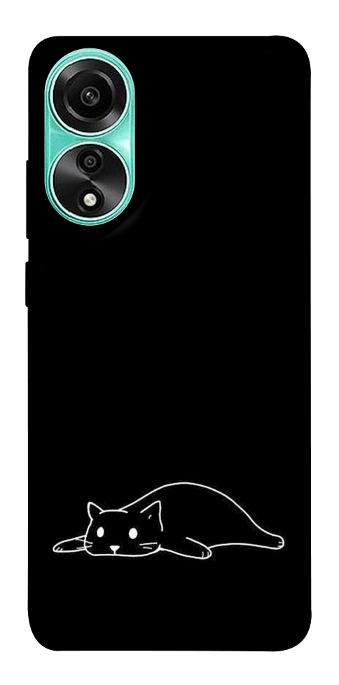 Чехол Lazy cat для Oppo A78 4G