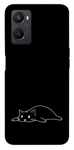 Чехол Lazy cat для Oppo A36
