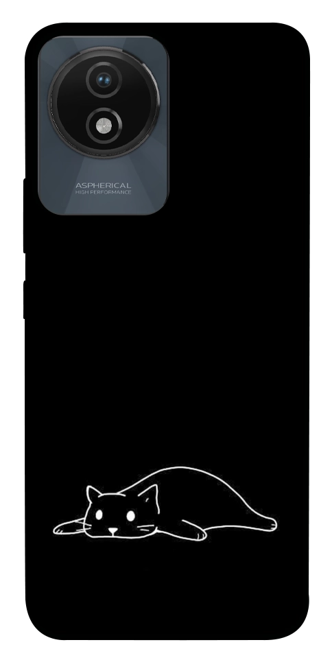 Чехол Lazy cat для Vivo Y02