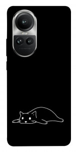 Чехол Lazy cat для Oppo Reno10