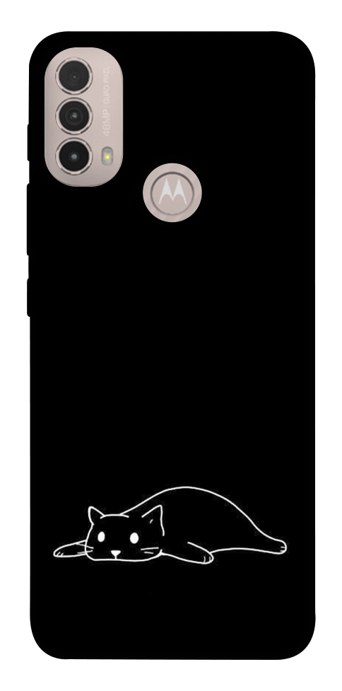 Чехол Lazy cat для Motorola Moto E30