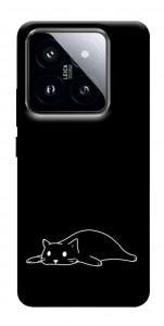Чехол Lazy cat для Xiaomi 14 Pro