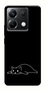Чехол Lazy cat для Xiaomi Poco X6