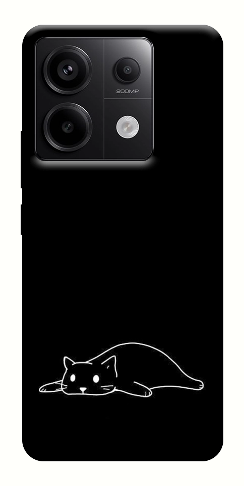 Чехол Lazy cat для Xiaomi Redmi Note 13 Pro 4G