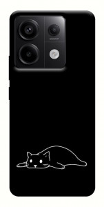 Чехол Lazy cat для Xiaomi Redmi Note 13 Pro 4G