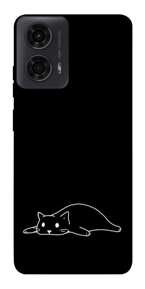 Чехол Lazy cat для Motorola Moto G24