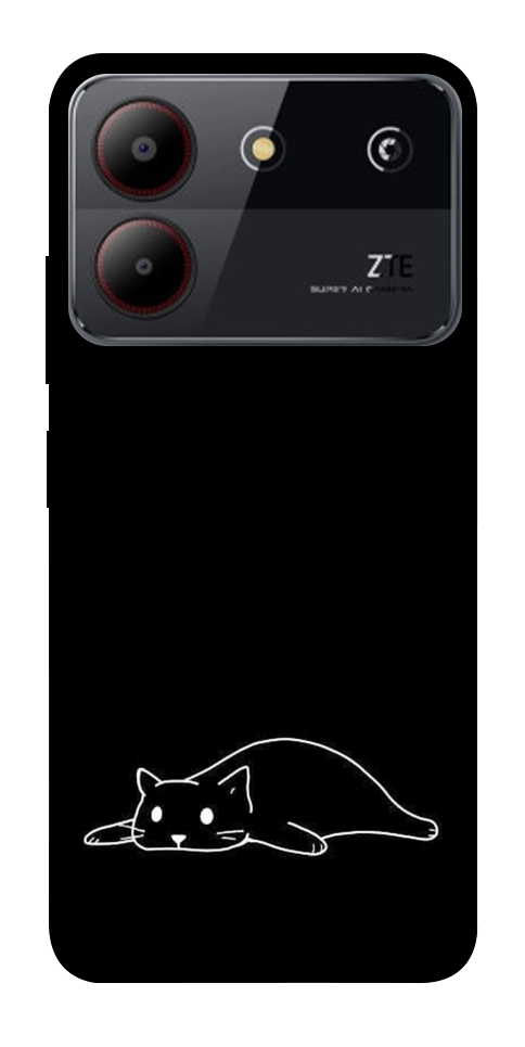 Чехол Lazy cat для ZTE Blade A54 4G