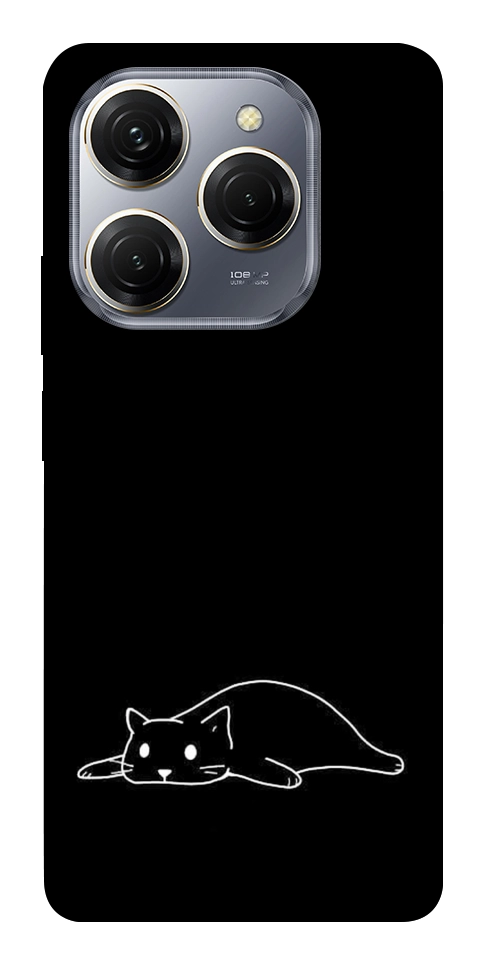 Чехол Lazy cat для TECNO Spark 20 Pro