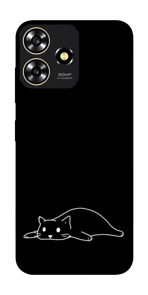 Чехол Lazy cat для ZTE Blade A73 4G
