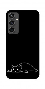 Чохол Lazy cat для Galaxy S24 FE