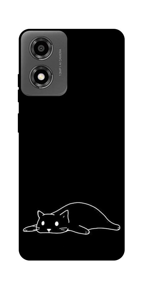 Чехол Lazy cat для Motorola Moto E14