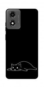 Чехол Lazy cat для Motorola Moto E14