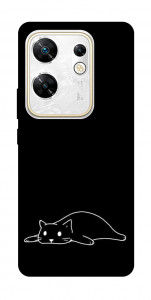 Чехол Lazy cat для Infinix Zero 30 4G