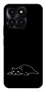 Чехол Lazy cat для Huawei Honor X6a