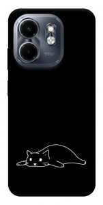 Чохол Lazy cat для Infinix Smart 9 4G