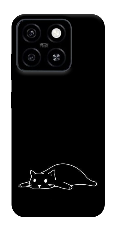 Чехол Lazy cat для ZTE Blade A55 4G