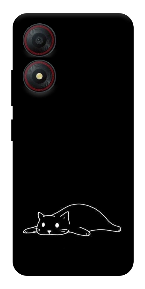 Чехол Lazy cat для ZTE Blade A34 4G