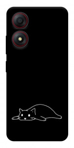 Чохол Lazy cat для ZTE Blade A34 4G