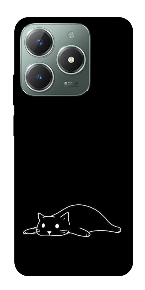 Чехол Lazy cat для Realme C61