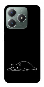 Чехол Lazy cat для Realme C61