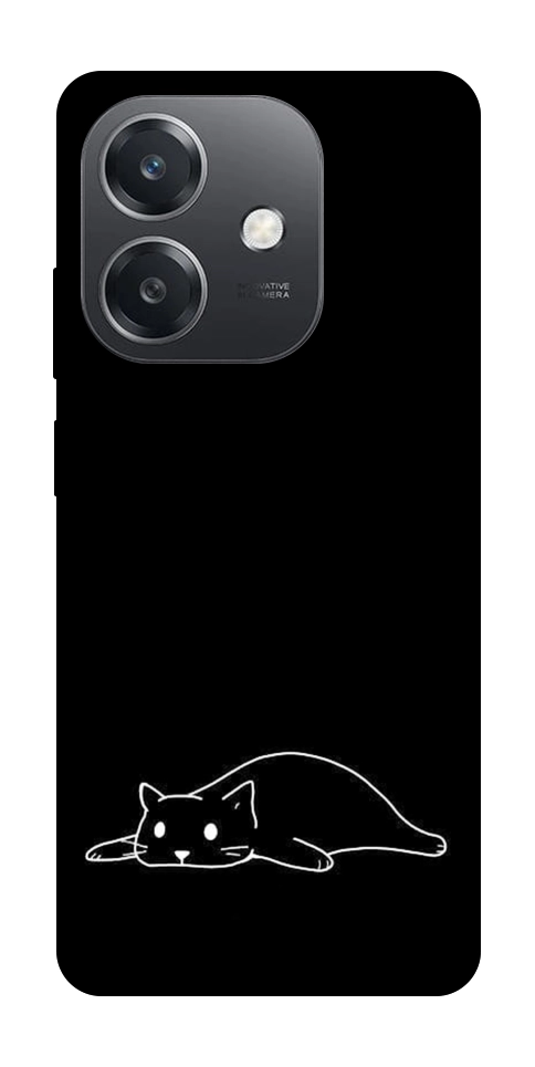 Чехол Lazy cat для Oppo A3 4G