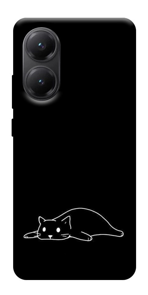 Чехол Lazy cat для Xiaomi Poco X7 Pro