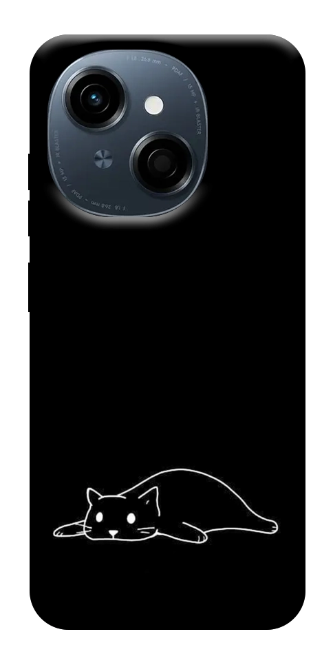 Чехол Lazy cat для TECNO Spark Go 1 (KL4)