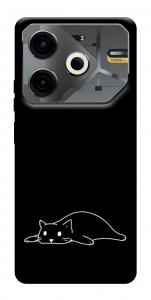 Чехол Lazy cat для TECNO Pova 6 Neo (LI6)
