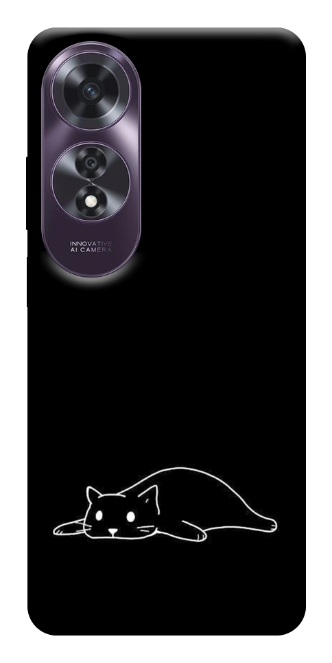 Чохол Lazy cat для Oppo A60 4G