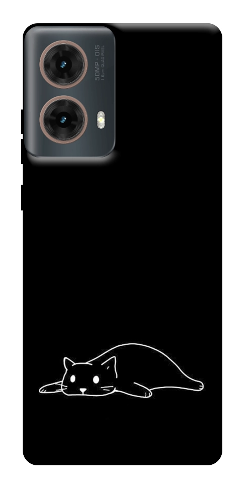 Чехол Lazy cat для Motorola Moto G85