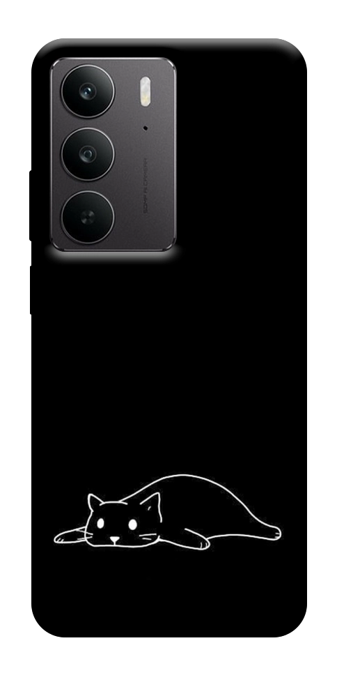 Чехол Lazy cat для Realme C75