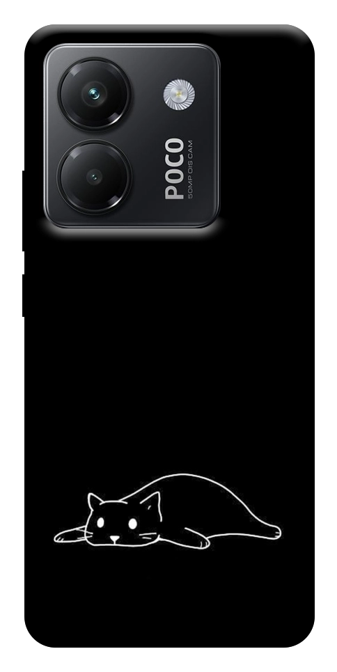 Чехол Lazy cat для Xiaomi Poco M7 Pro 5G