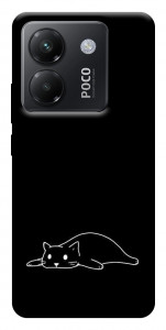 Чехол Lazy cat для Xiaomi Poco M7 Pro 5G