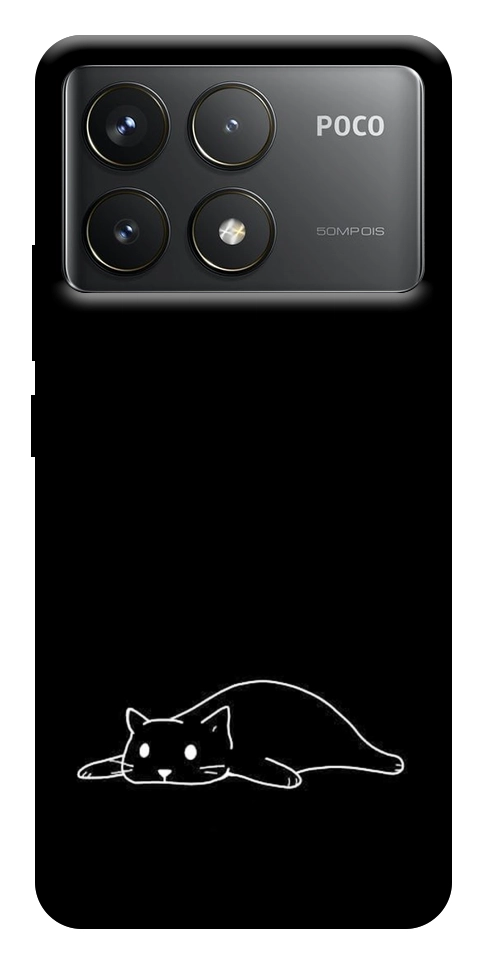 Чохол Lazy cat для Xiaomi Poco F6 Pro