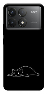 Чохол Lazy cat для Xiaomi Poco F6 Pro