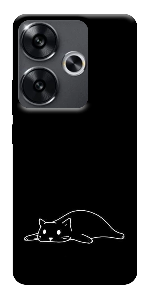 Чехол Lazy cat для Xiaomi Poco F6