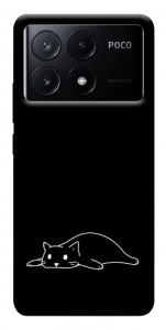Чохол Lazy cat для Xiaomi Poco X6 Pro