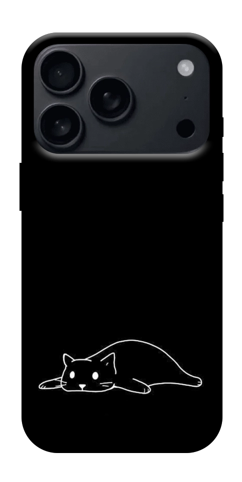 Чехол Lazy cat для iPhone 17 Pro