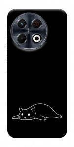 Чехол Lazy cat для TECNO Spark 30 Pro (KL7)