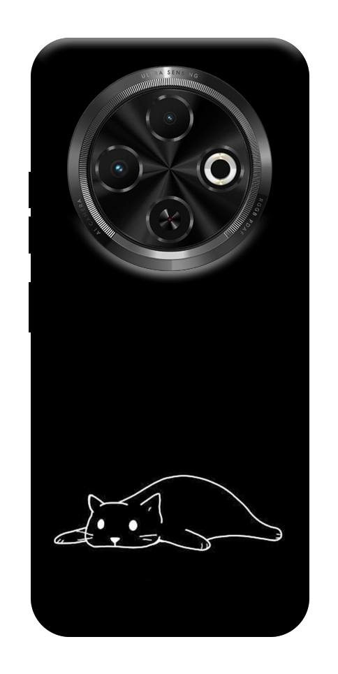 Чехол Lazy cat для TECNO Spark 30C (KL5n)