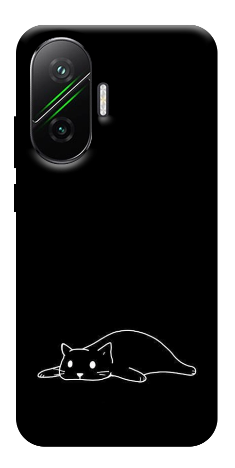 Чехол Lazy cat для Xiaomi Poco F7
